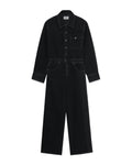 Denim utility jumpsuit