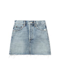 Denim mini skirt