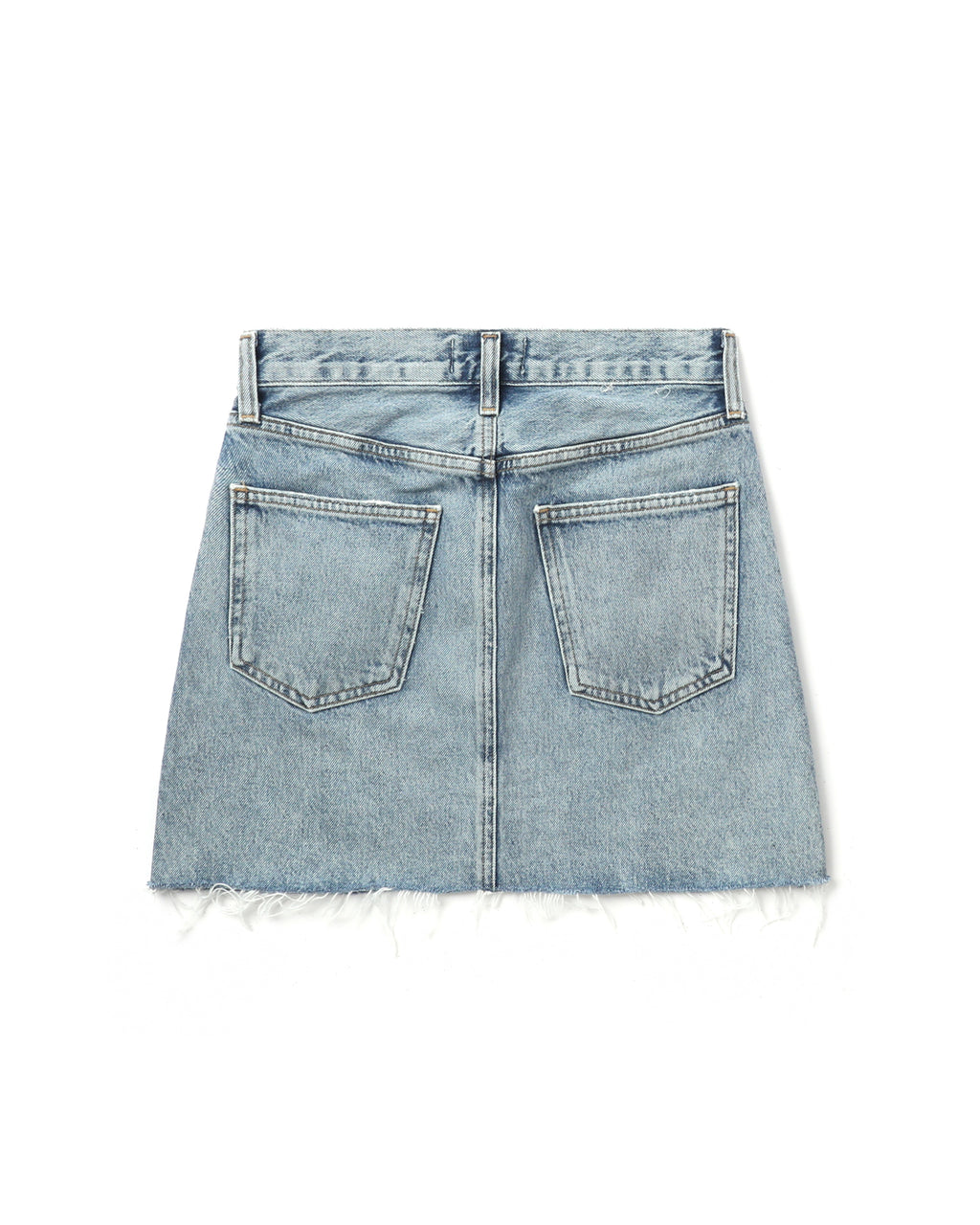 Denim mini skirt