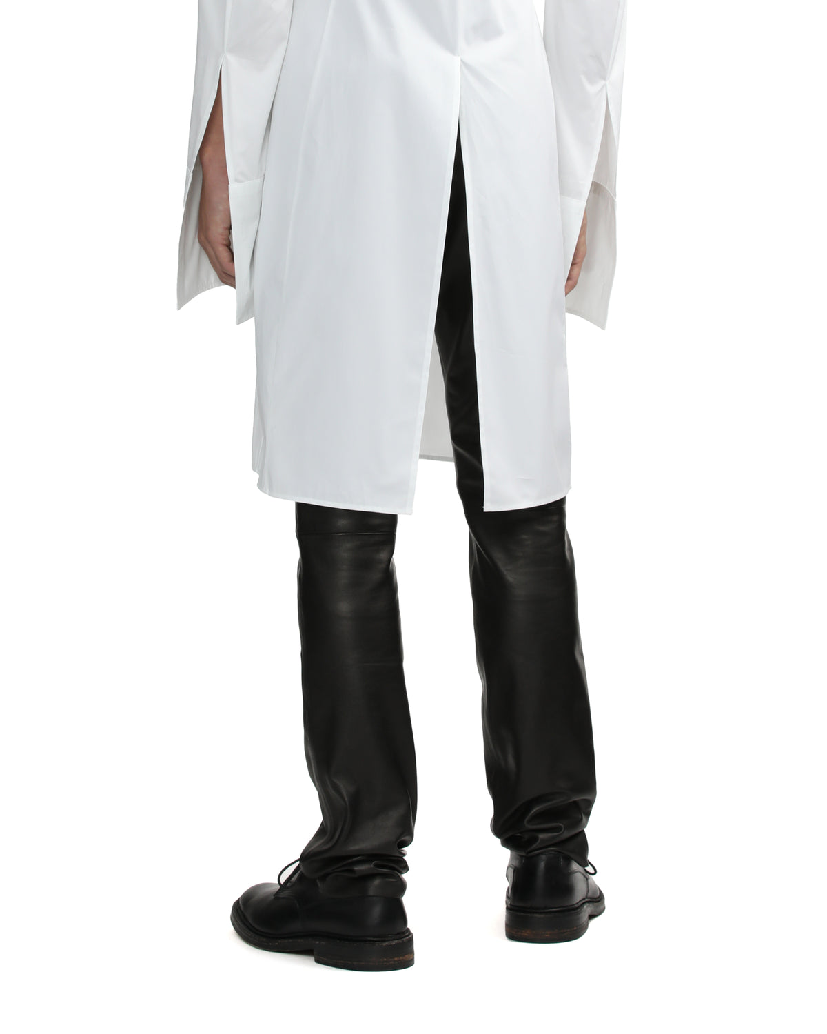 Gaspar flared leg comfort trousers