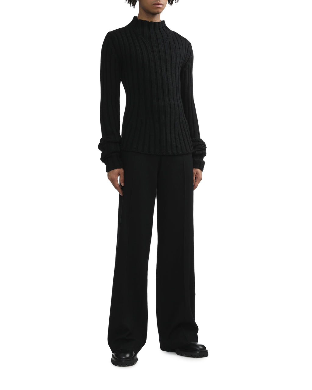 Tailored wool pants