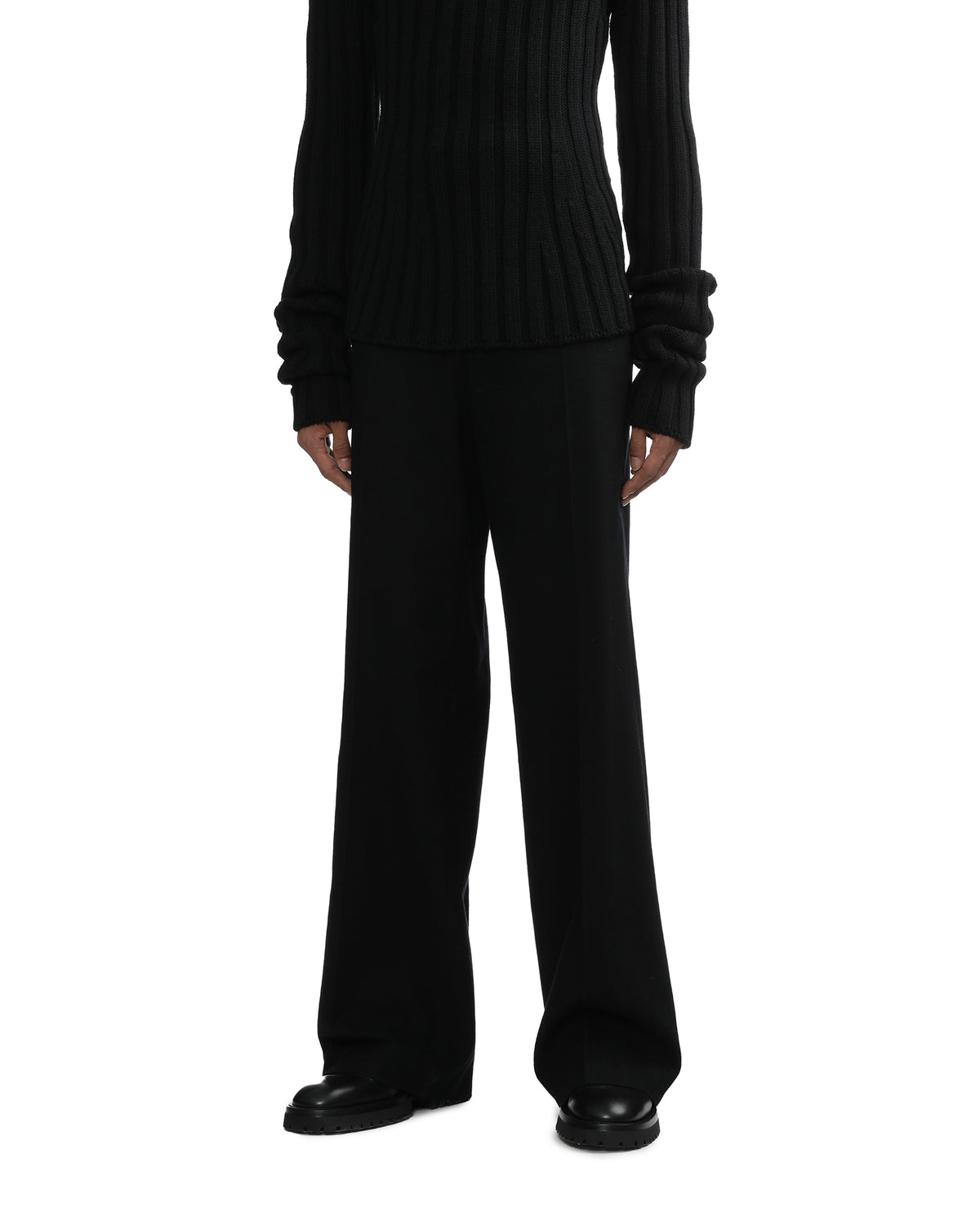 Tailored wool pants