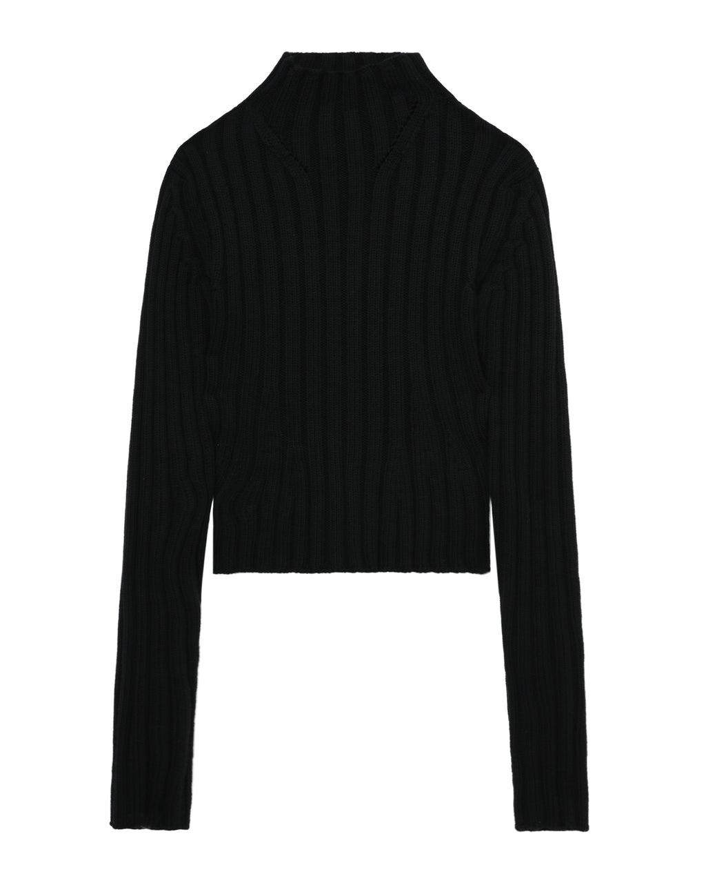 Ribbed wool jumper