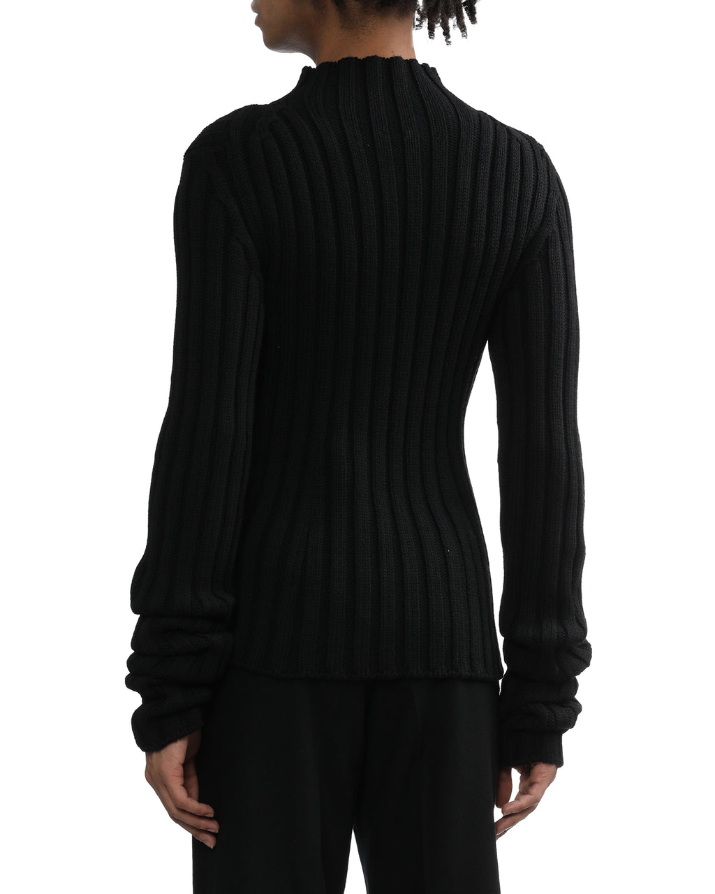 Ribbed wool jumper