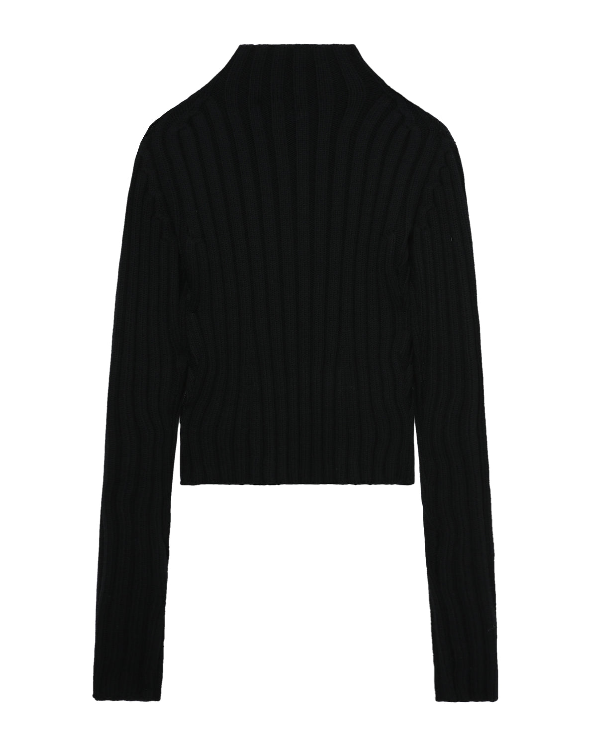 Ribbed wool jumper