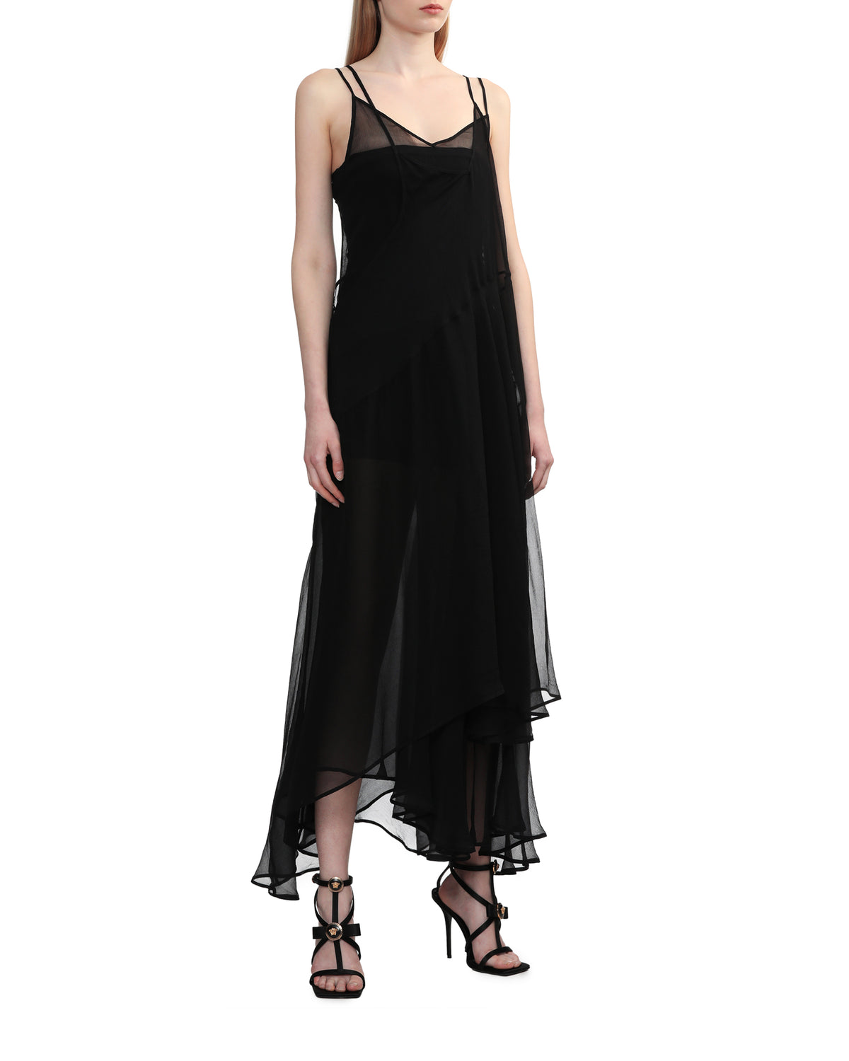 Pina double silk dress