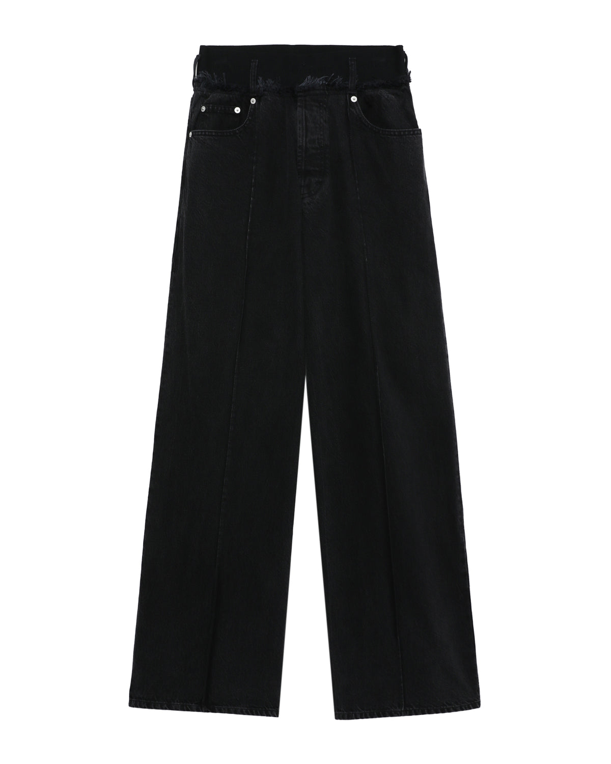 Elasticated waist jeans