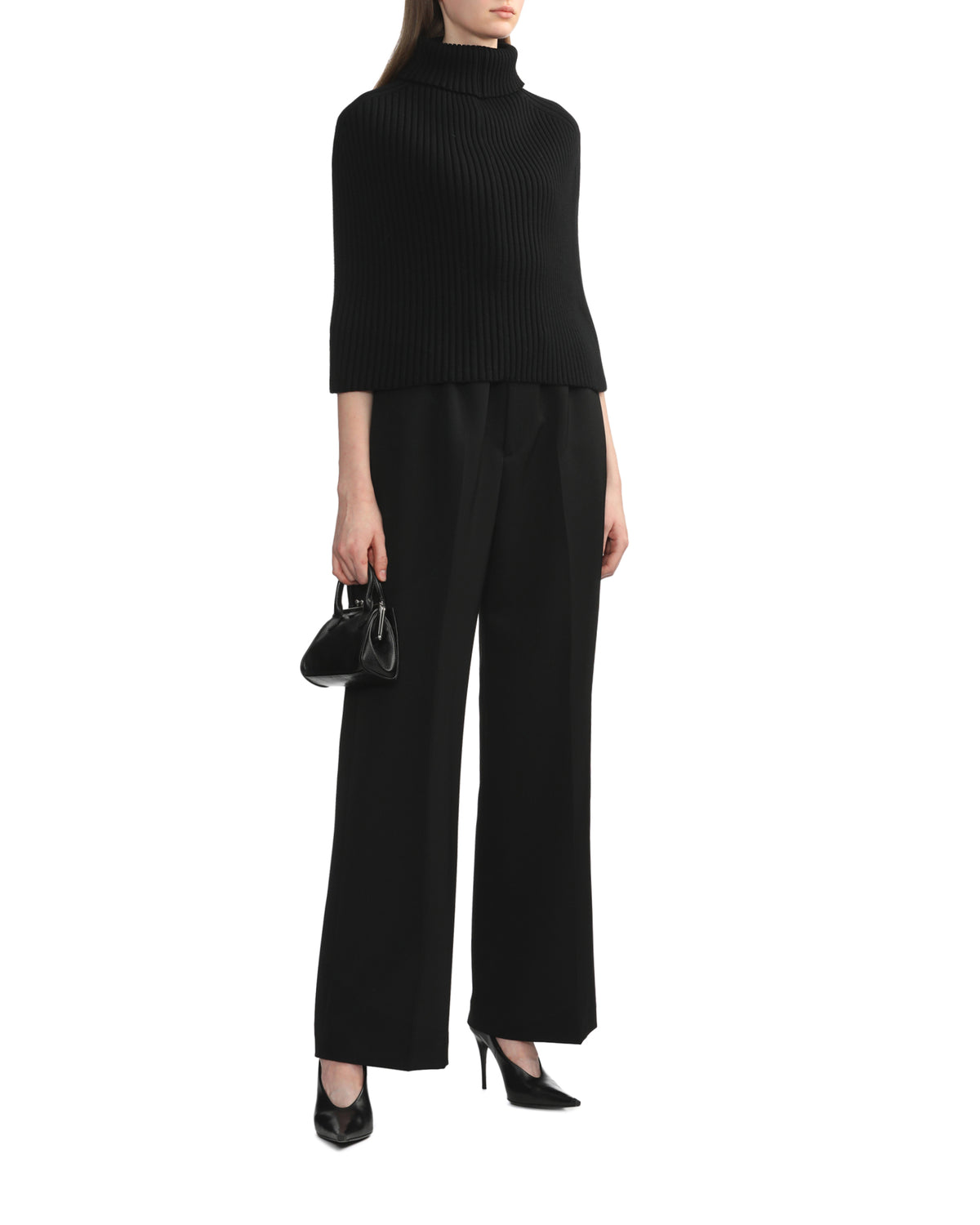 Pleated pants