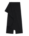 Asymmetrical skirt pants