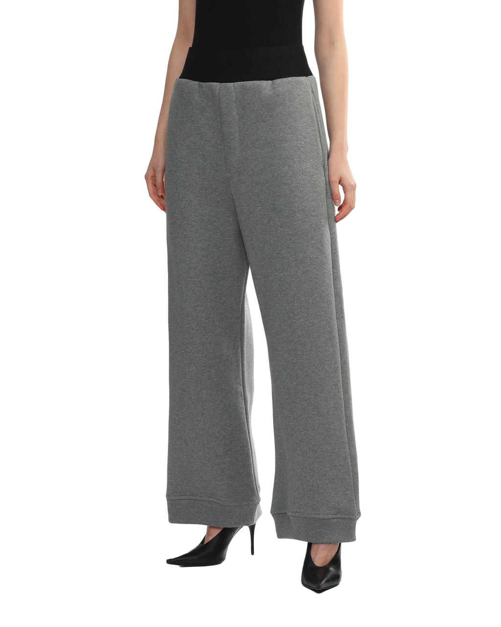 Wide leg sweatpants