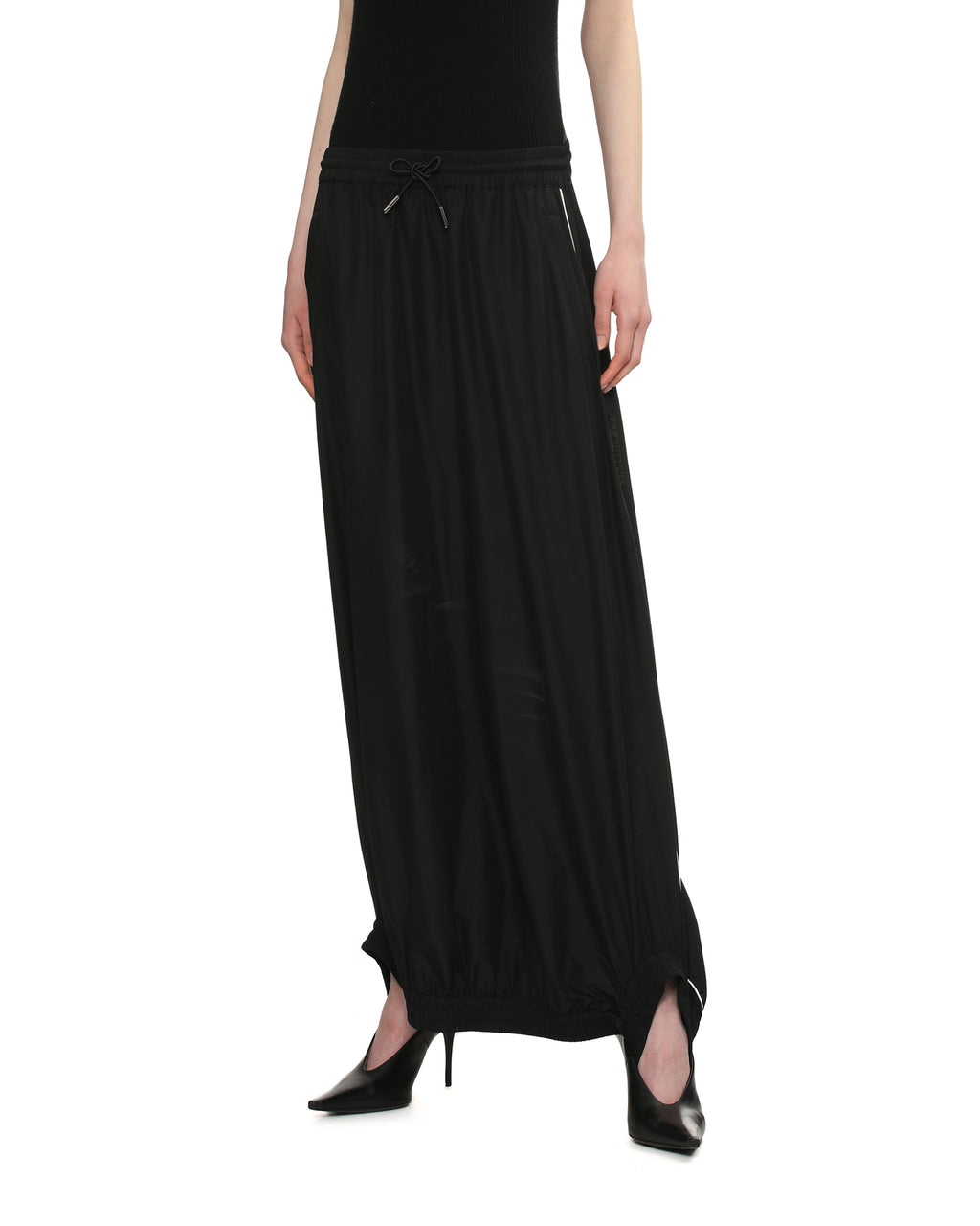 Track maxi skirt
