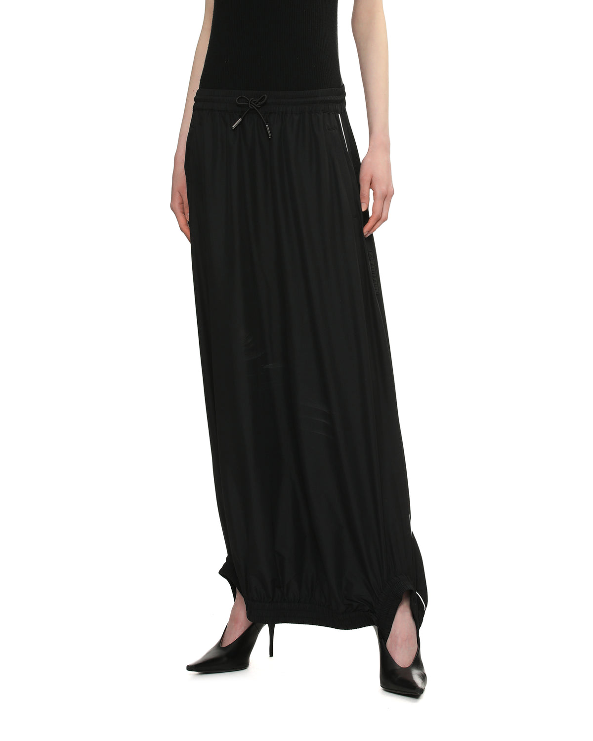 Track maxi skirt