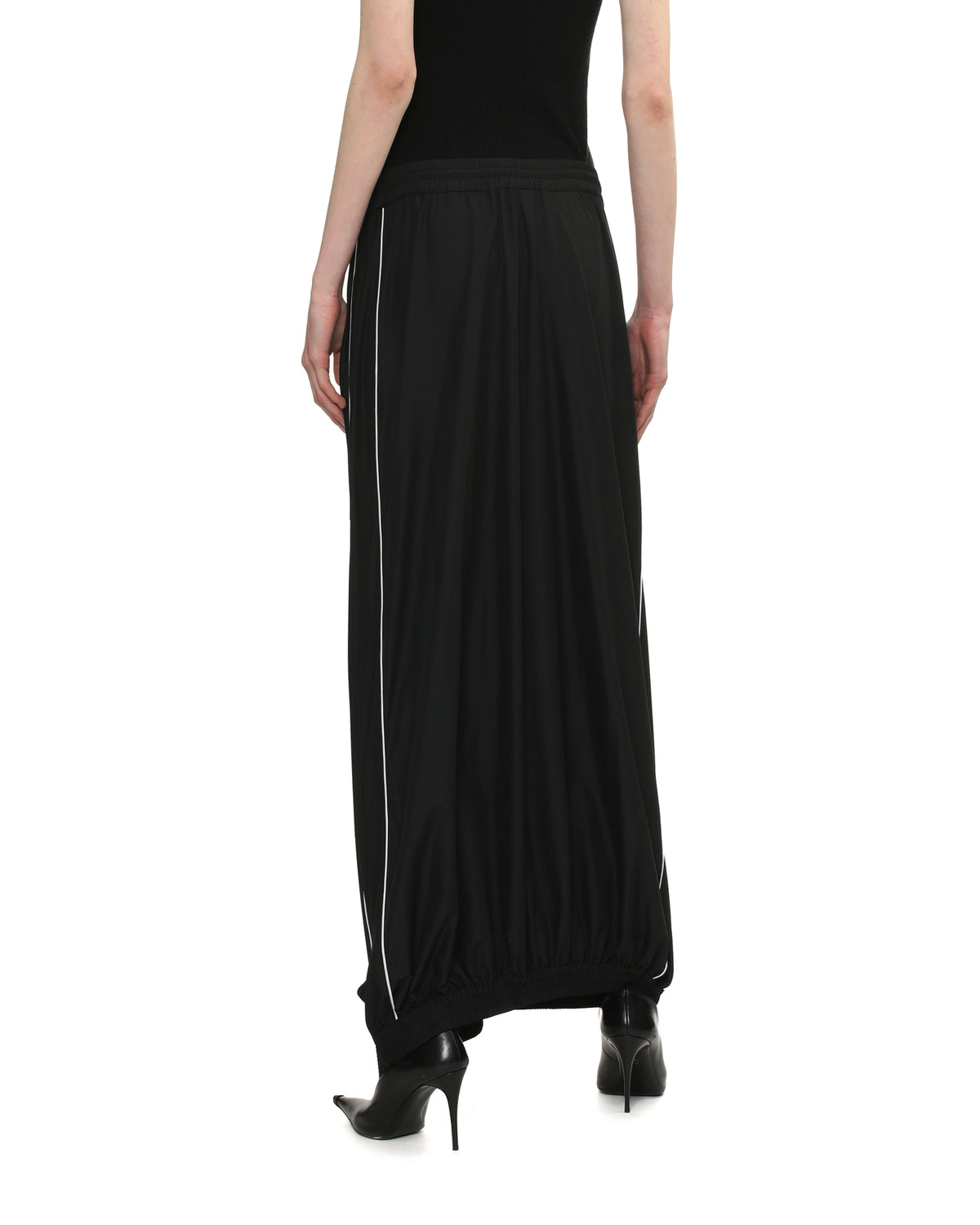 Track maxi skirt