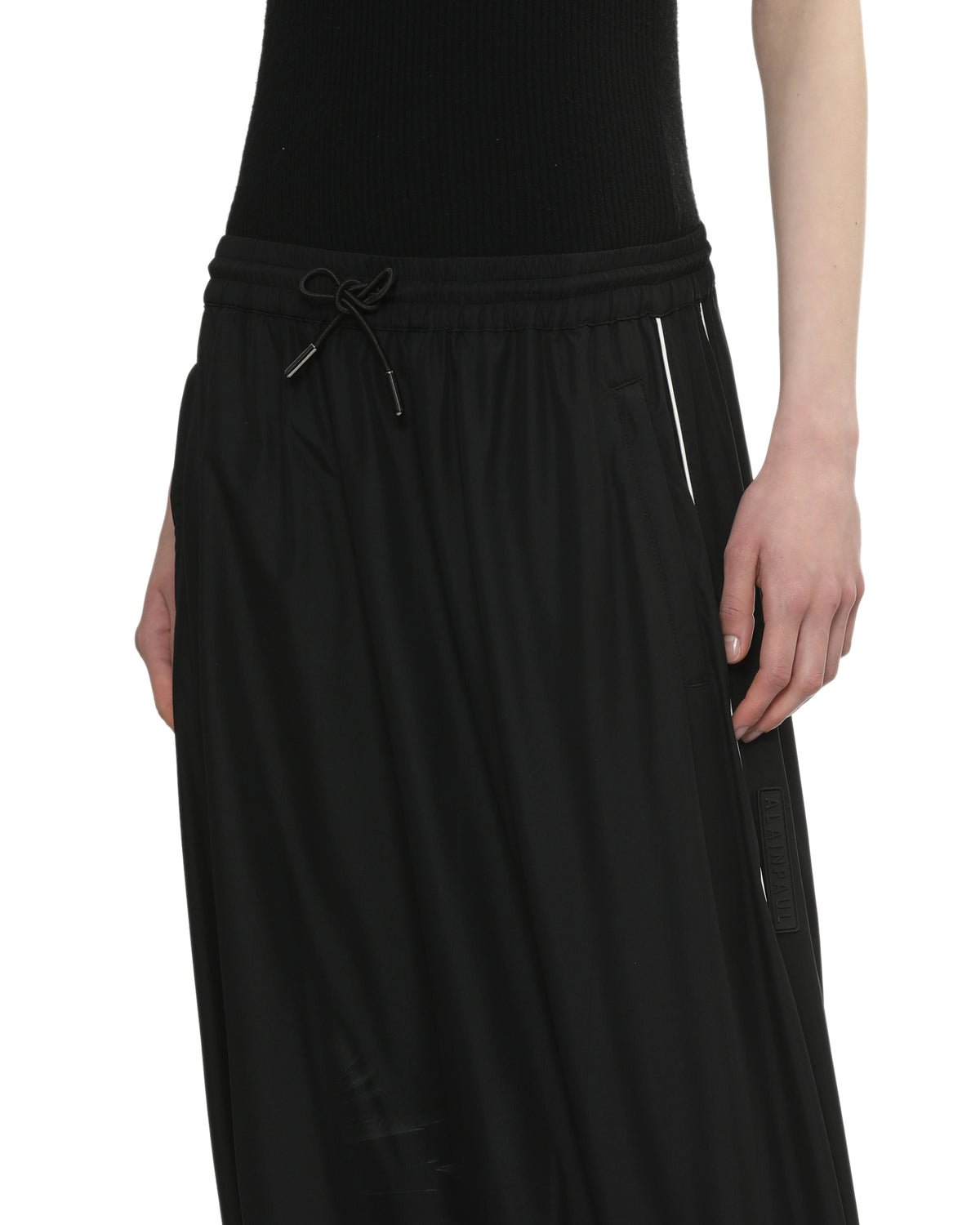 Track maxi skirt