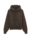 Gathered cropped hoodie