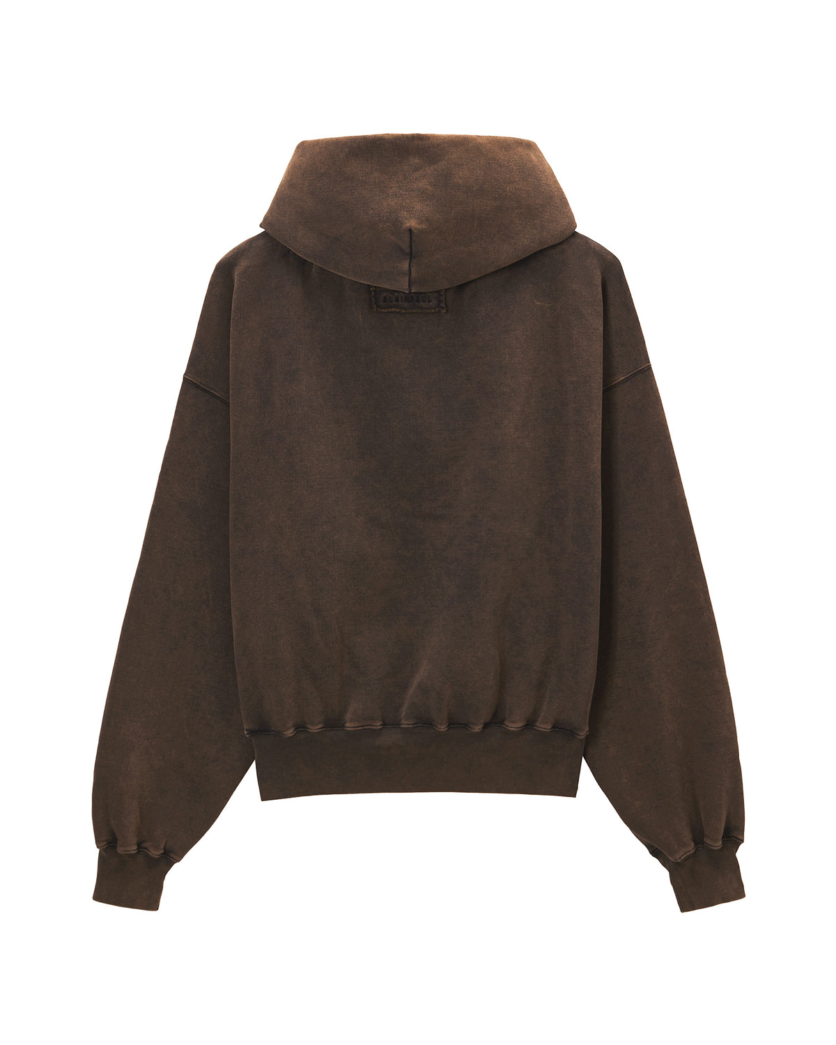Gathered cropped hoodie