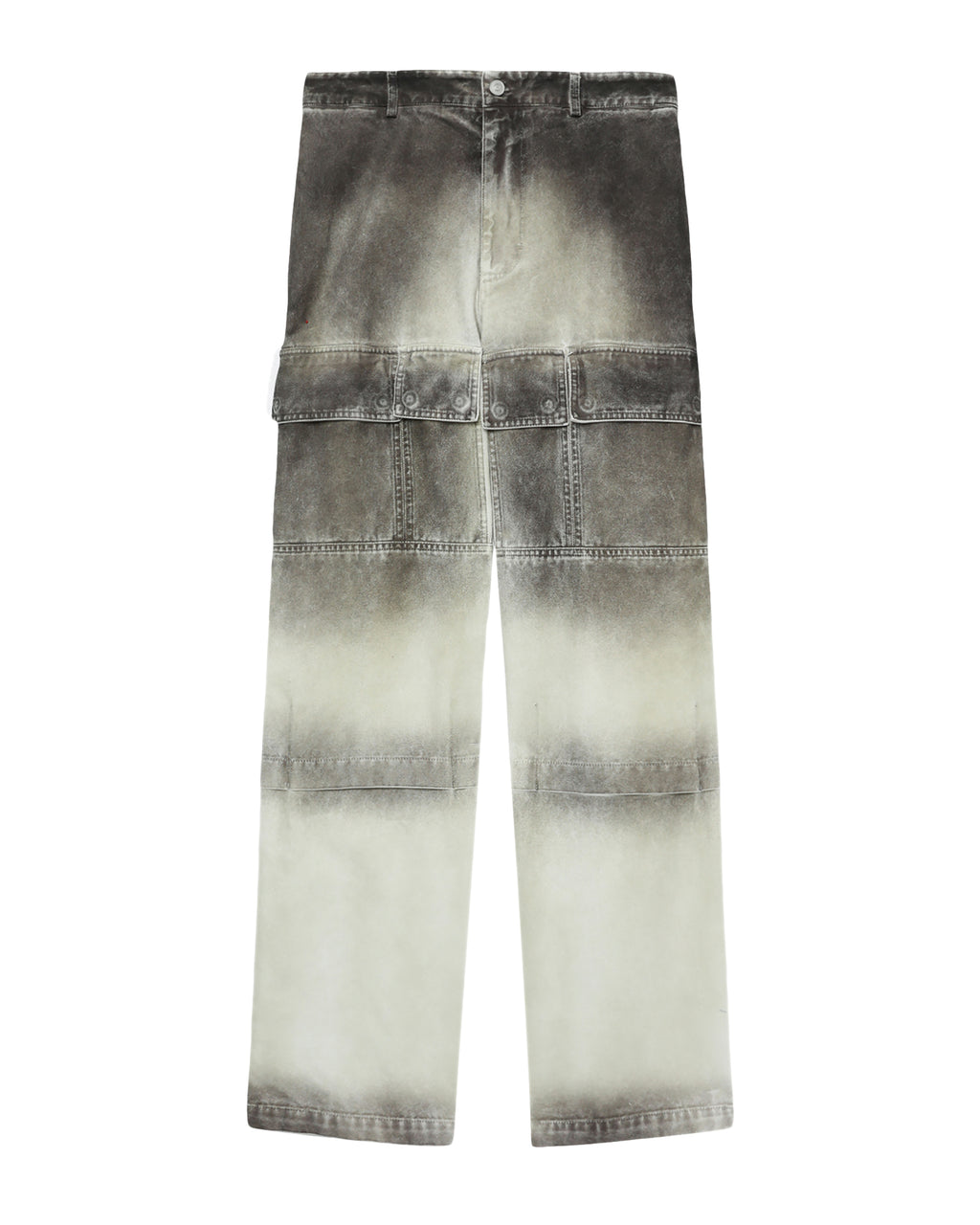 Overdyed cargo jeans