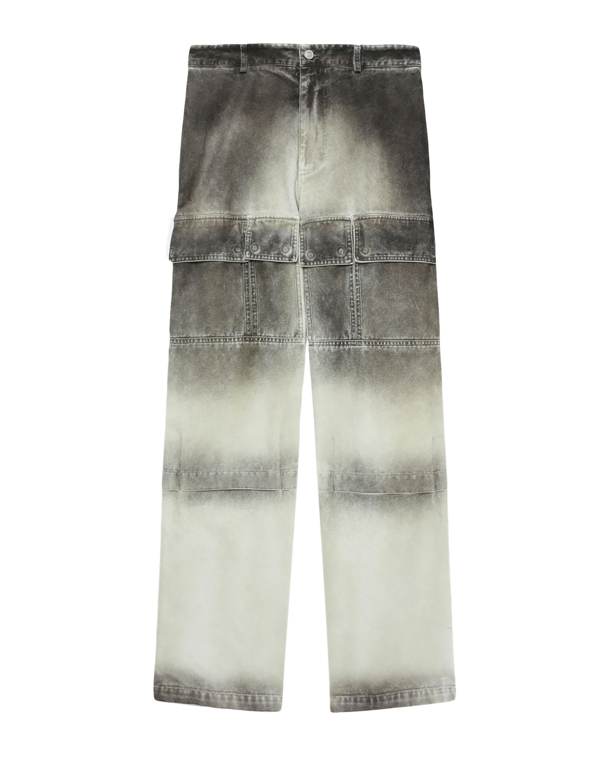 Overdyed cargo jeans