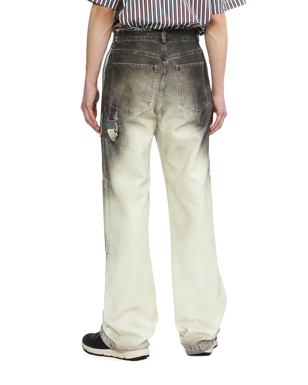 Overdyed cargo jeans