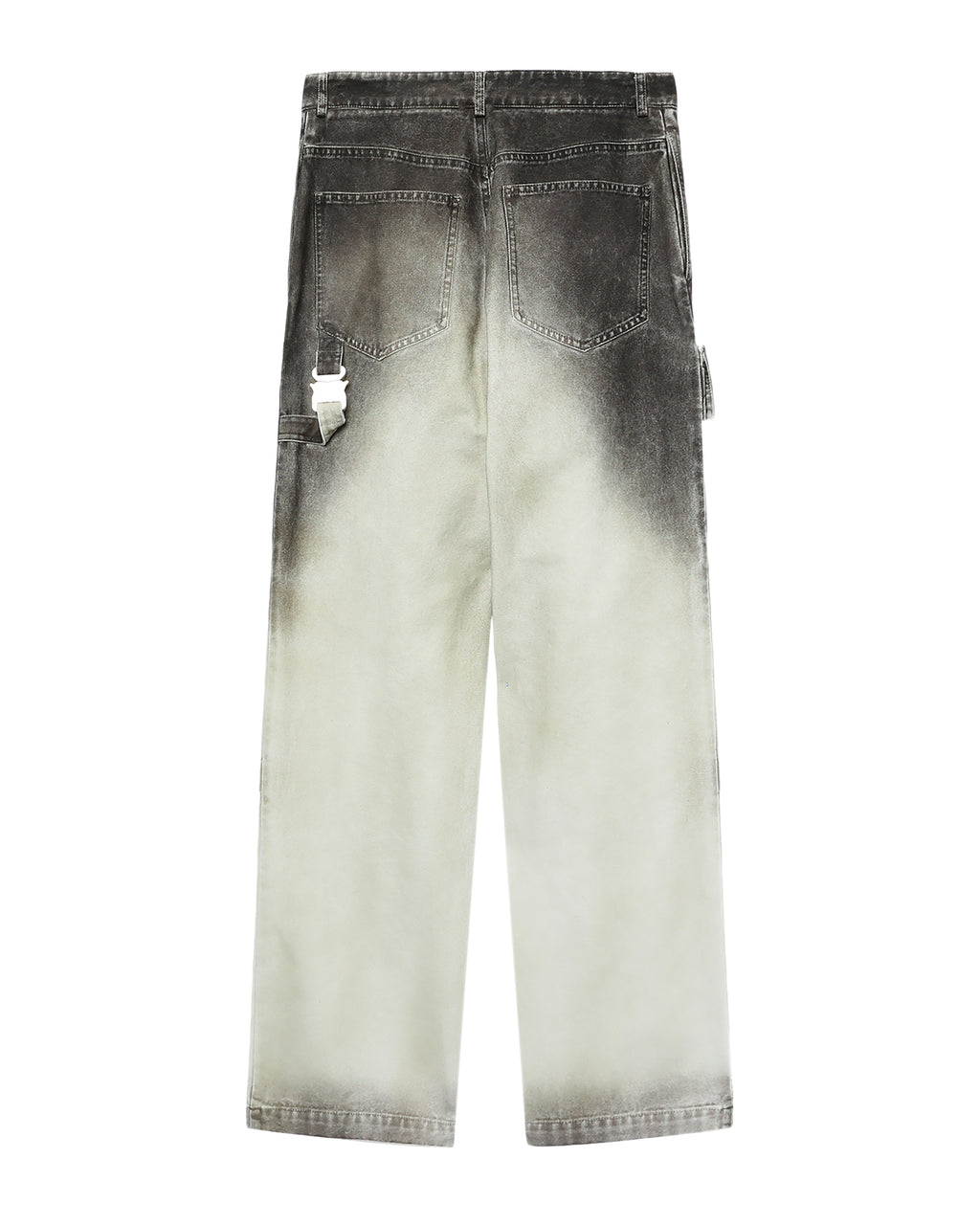Overdyed cargo jeans