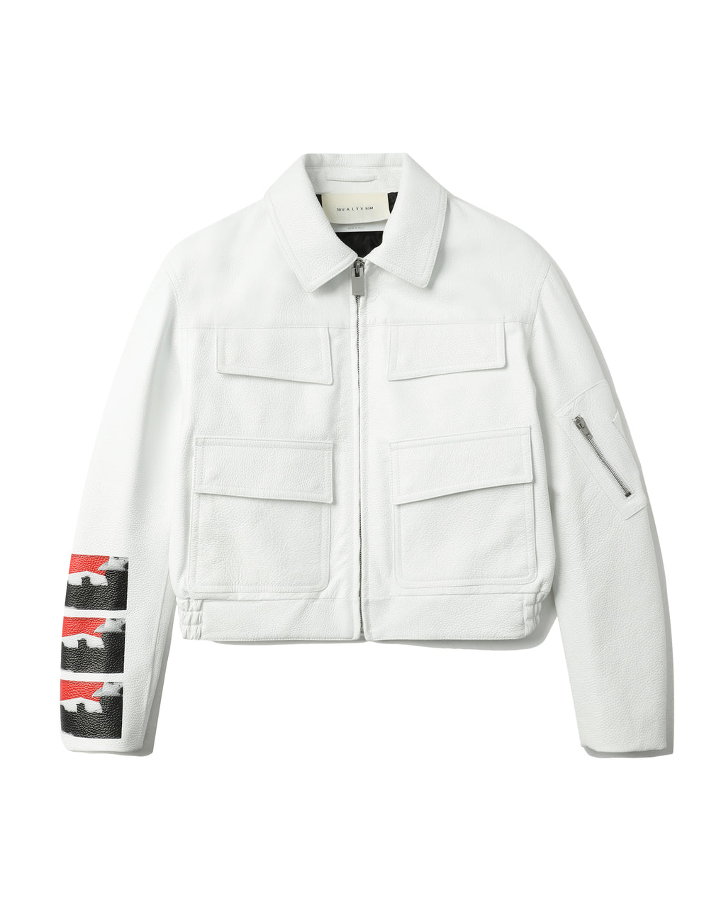 Mark flood leather jacket