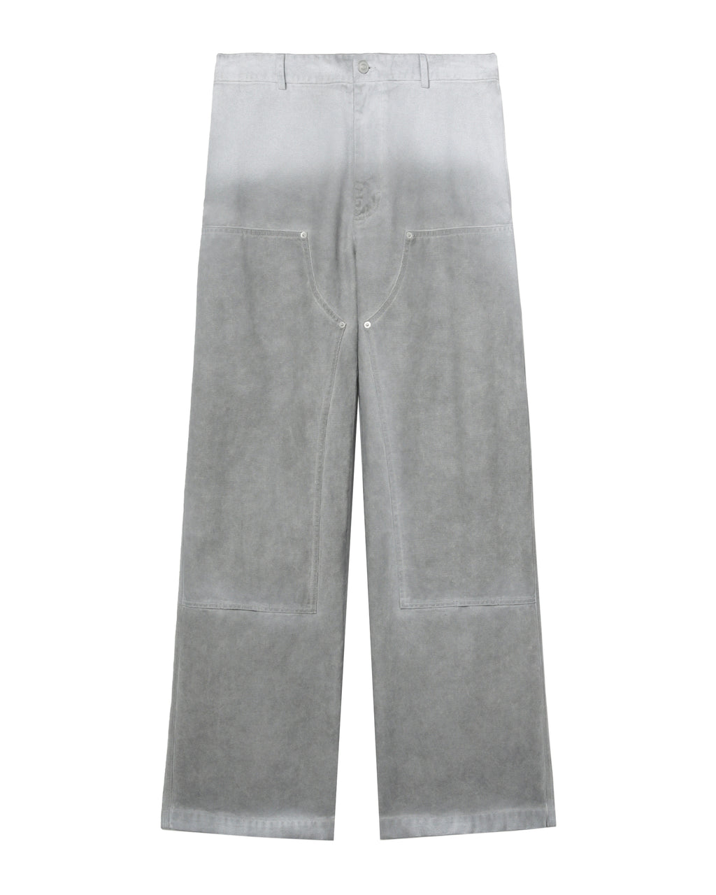 Bleached carpenter denim pants
