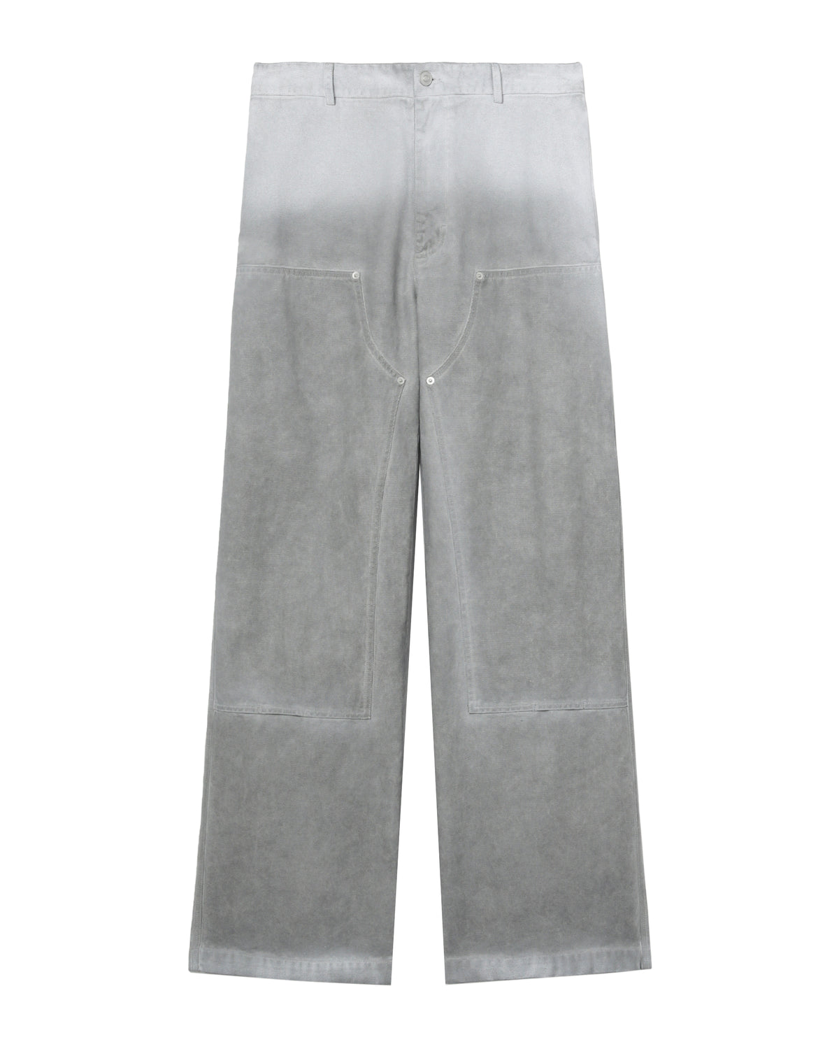 Bleached carpenter denim pants