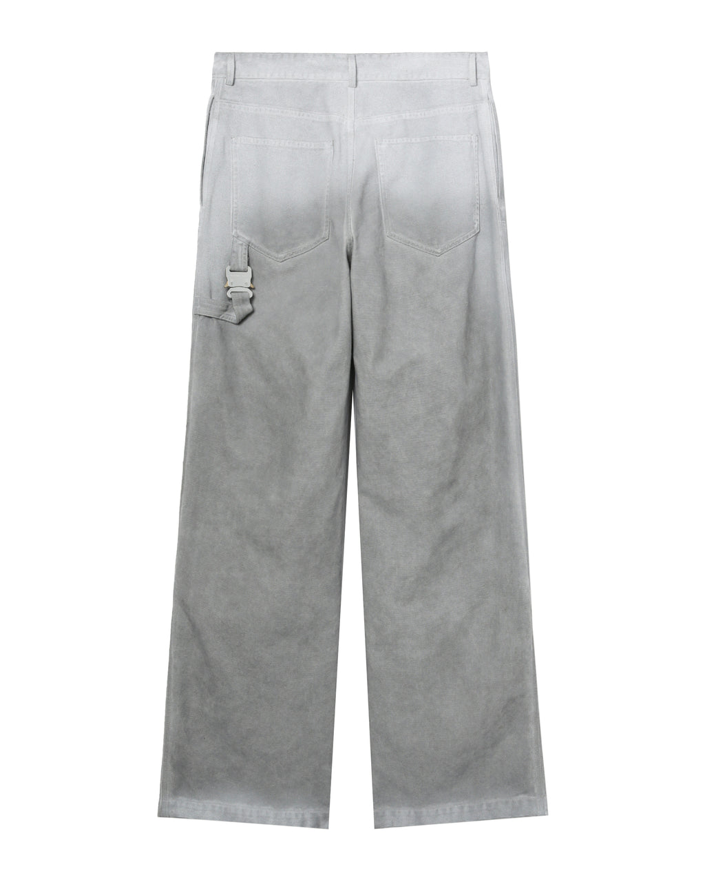Bleached carpenter denim pants