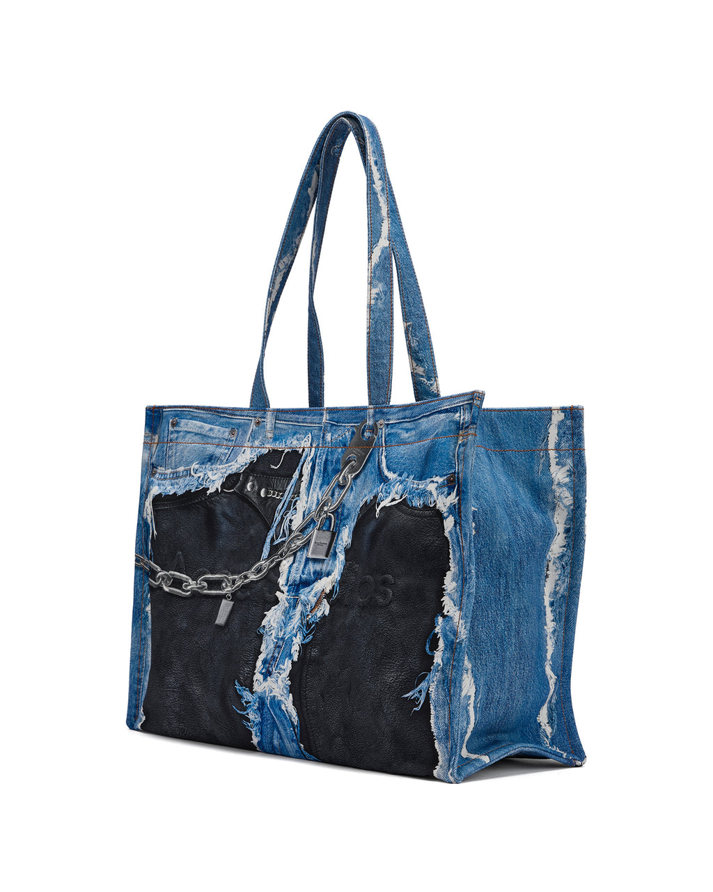 Denim tote bag