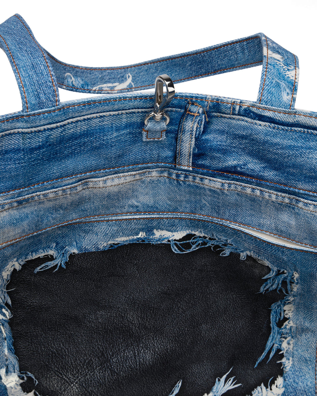 Denim tote bag