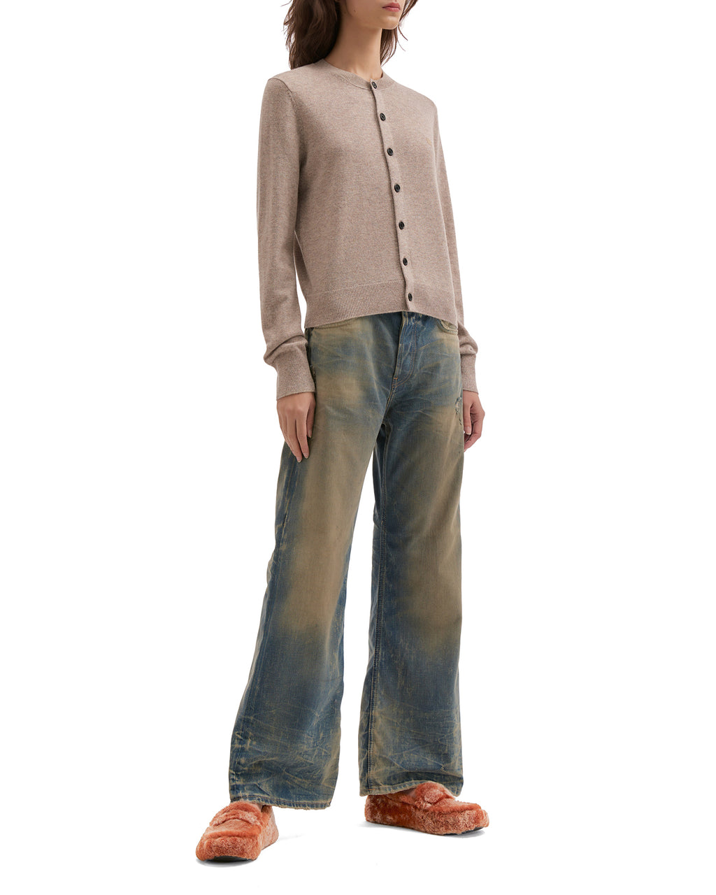 Shearling loafer