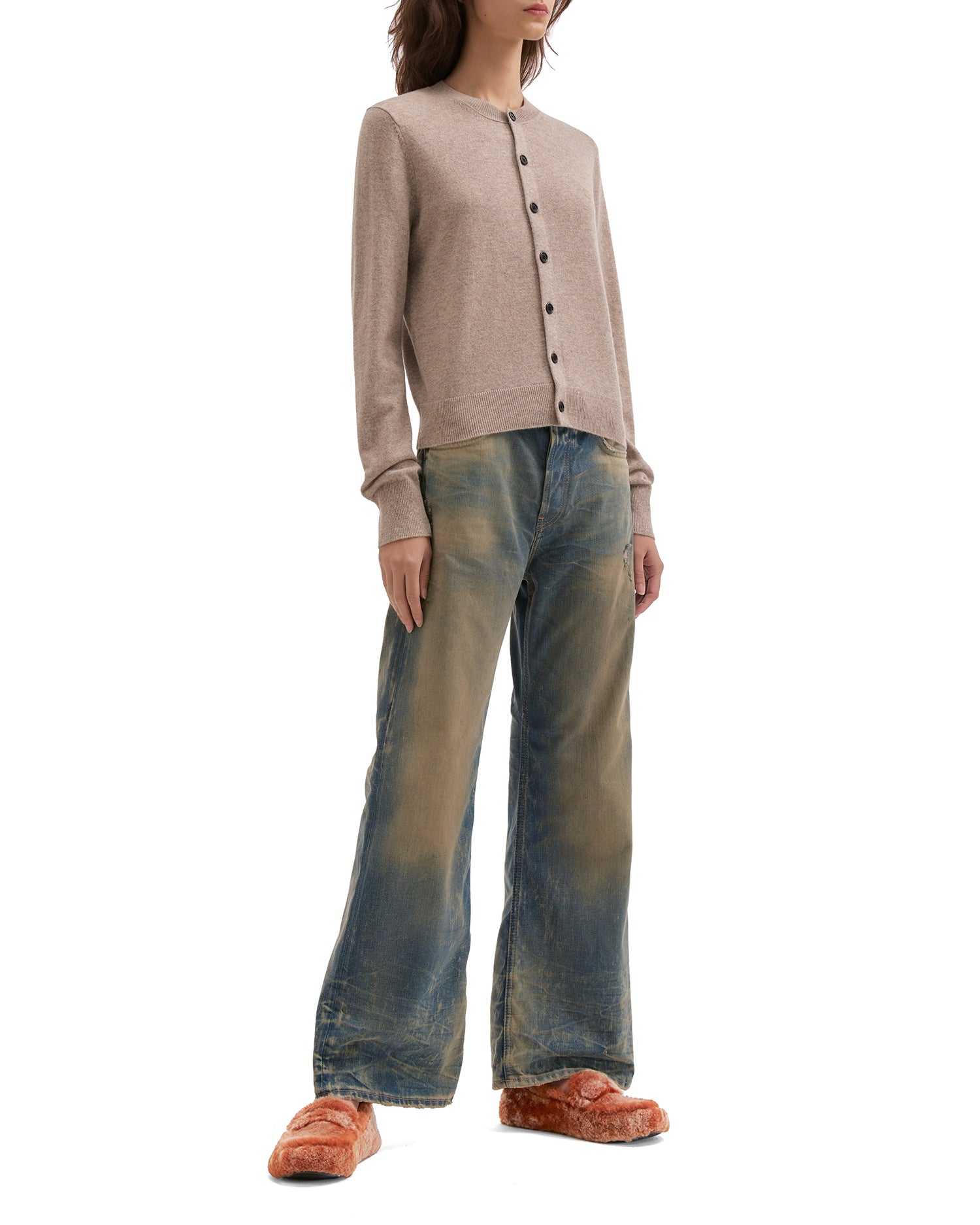 Shearling loafer