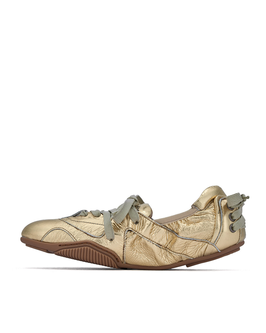 Lace-up leather shoes