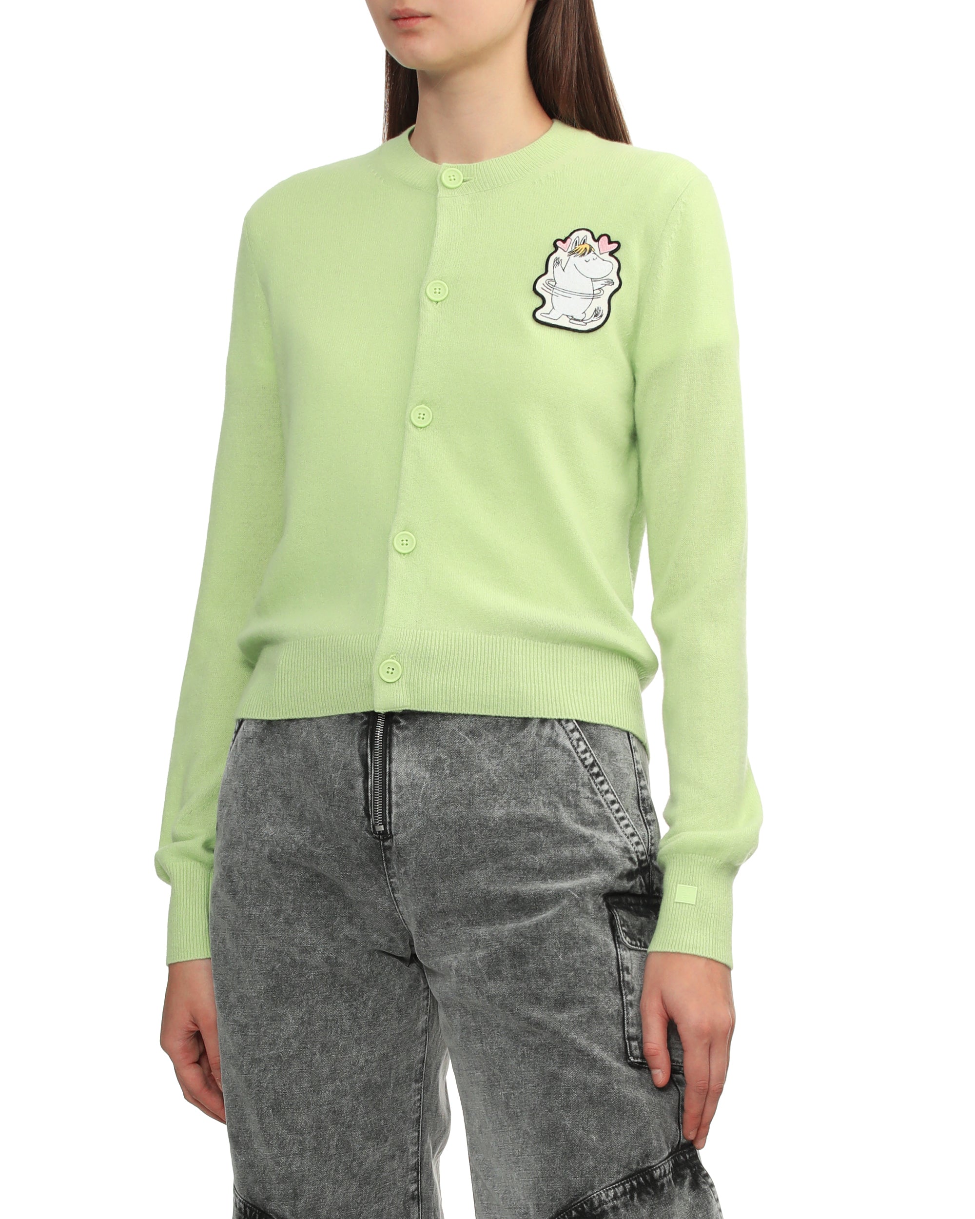 X Moomin wool cardigan
