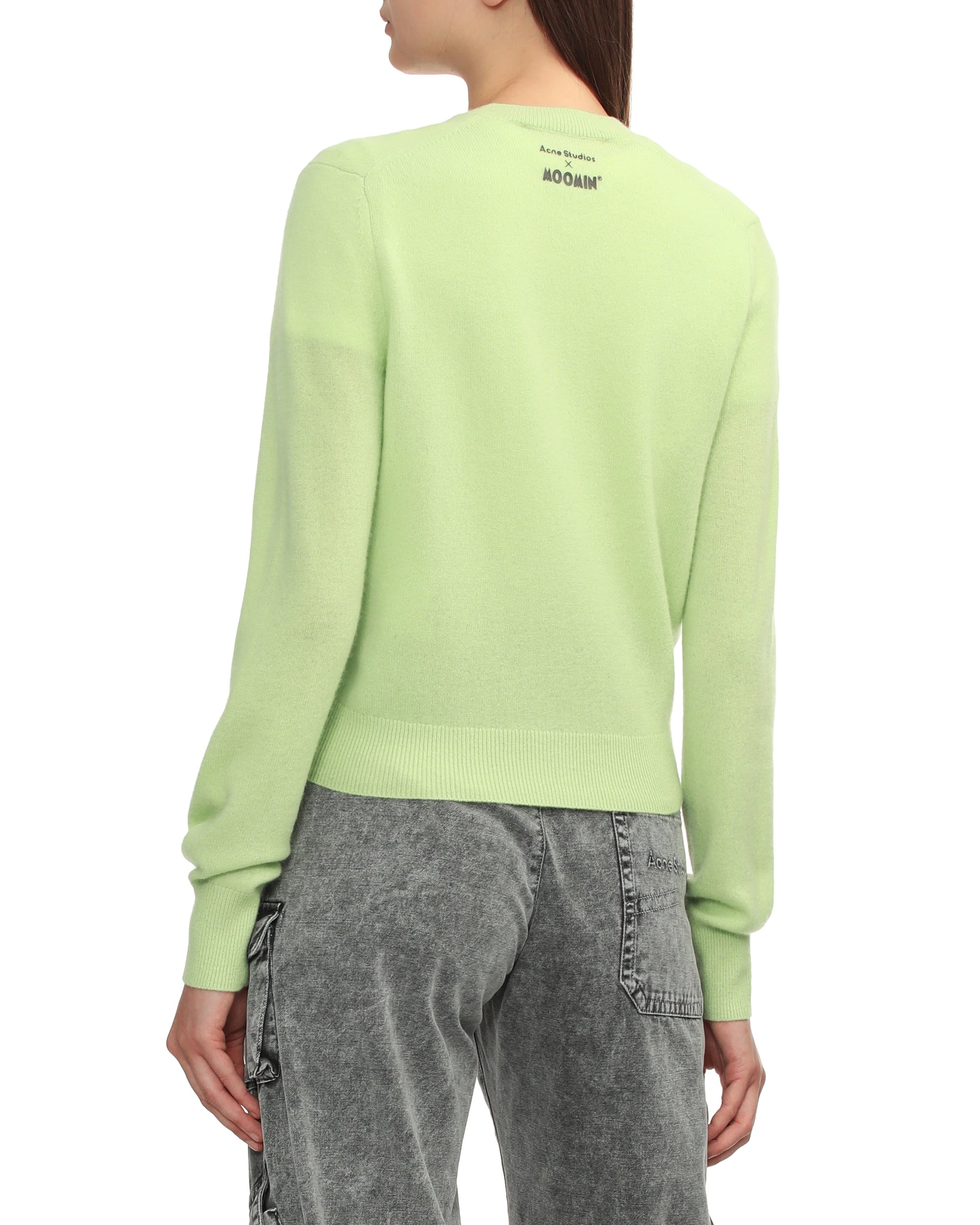 X Moomin wool cardigan