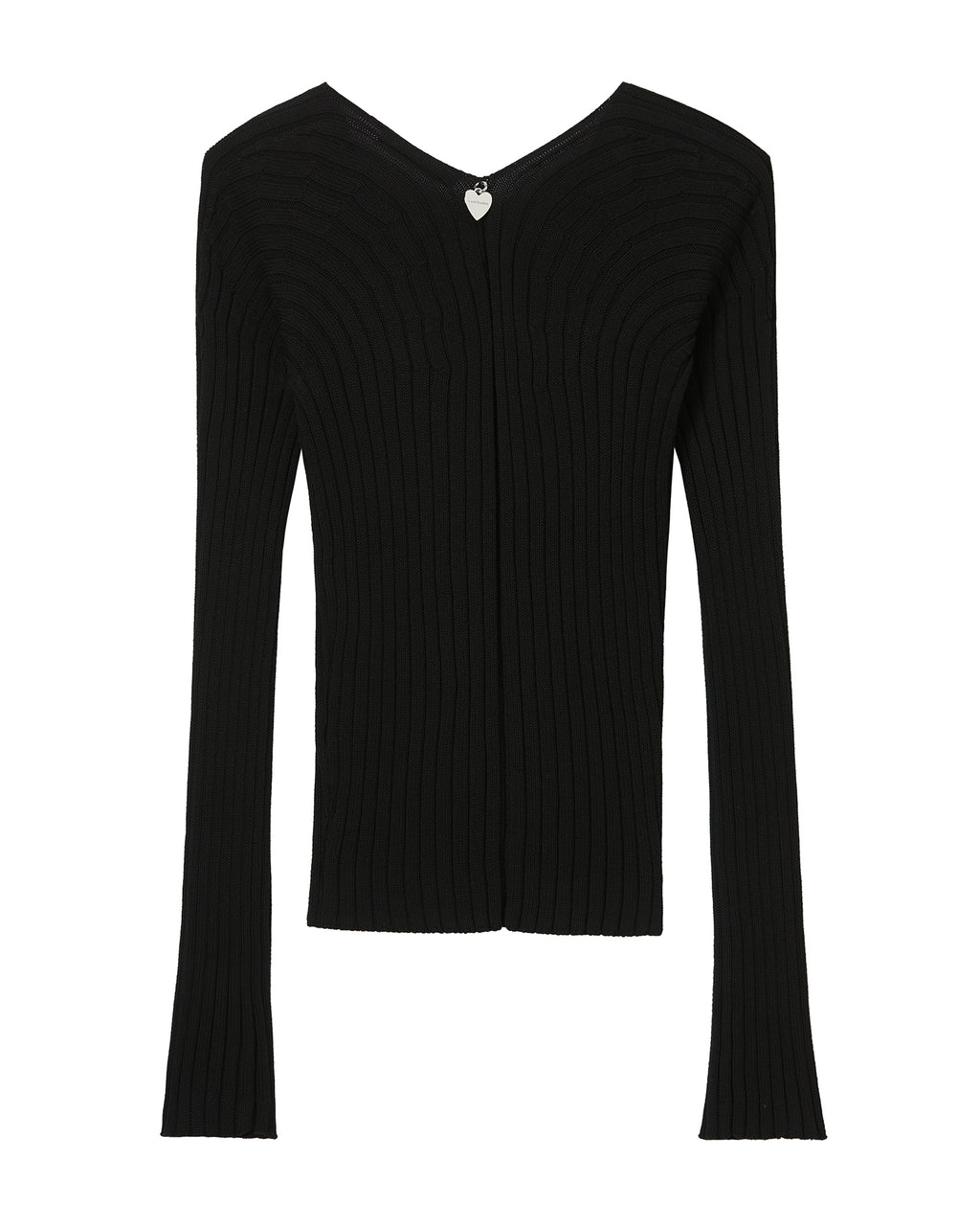 V-neck cardigan