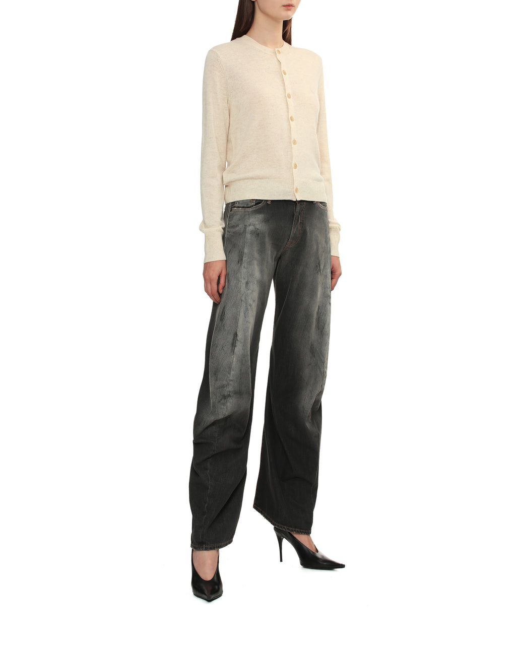 Yak wool cardigan