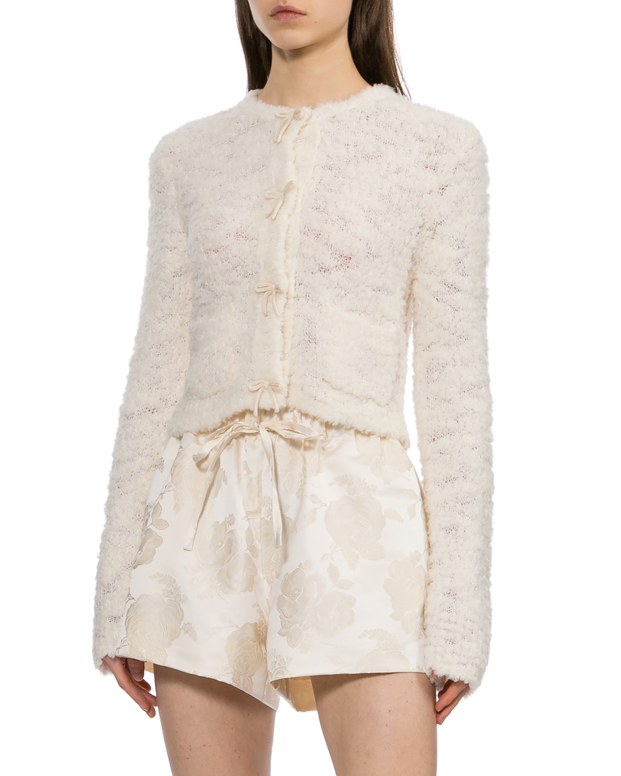 Cropped cardigan
