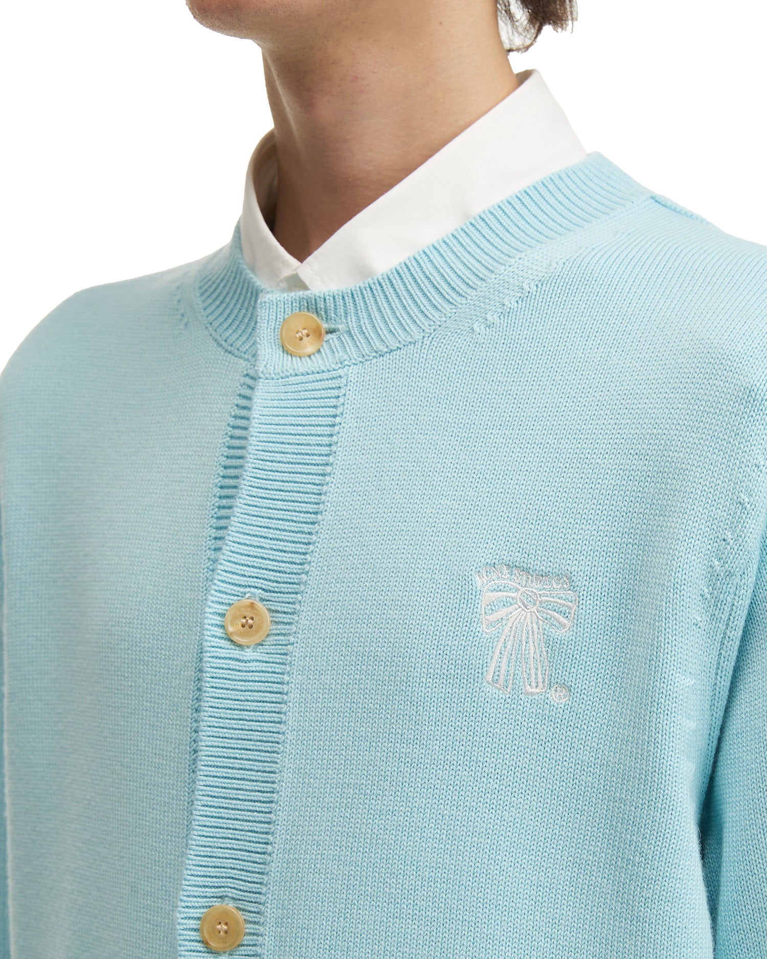Embroidered cardigan