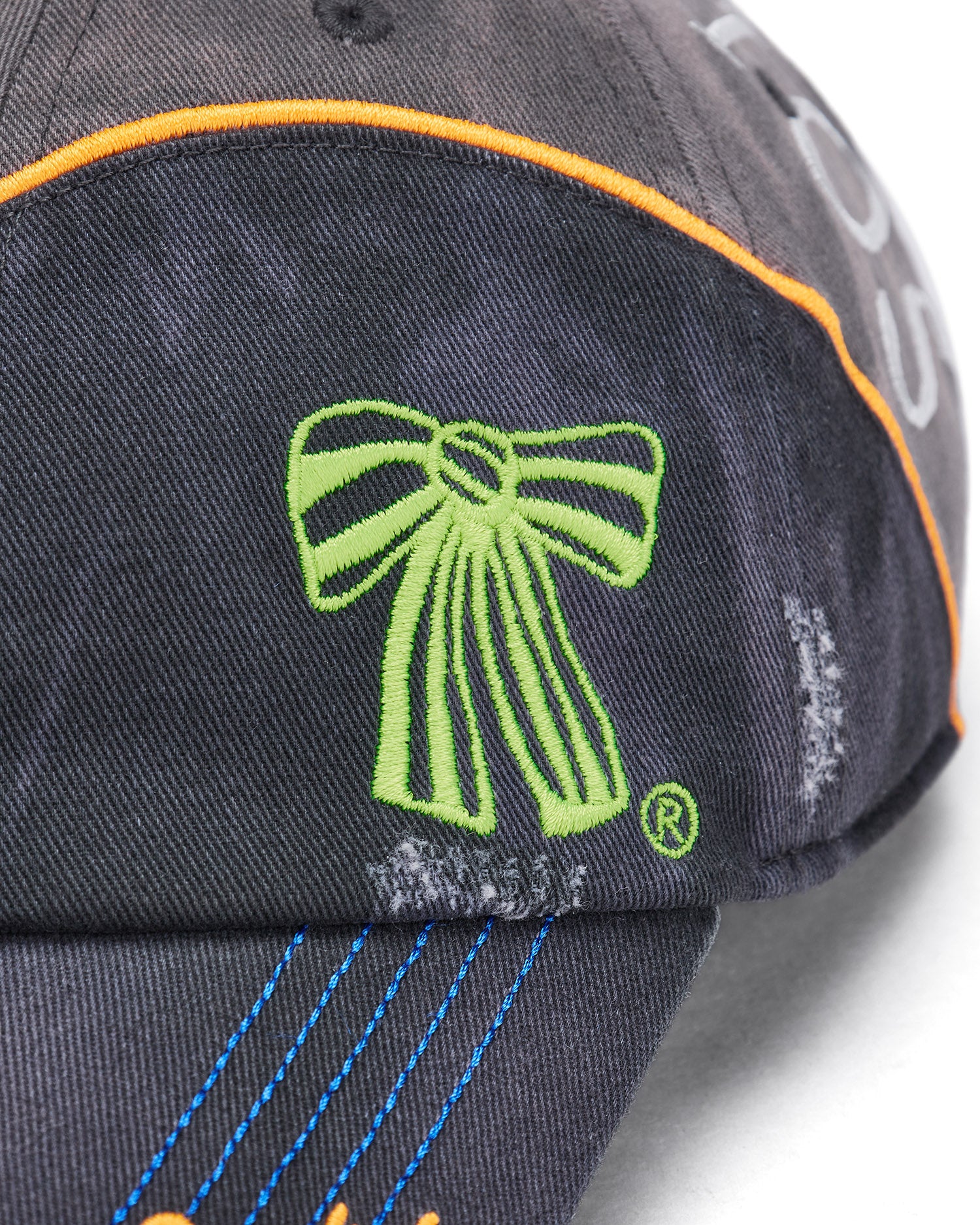Embroidered logo cap