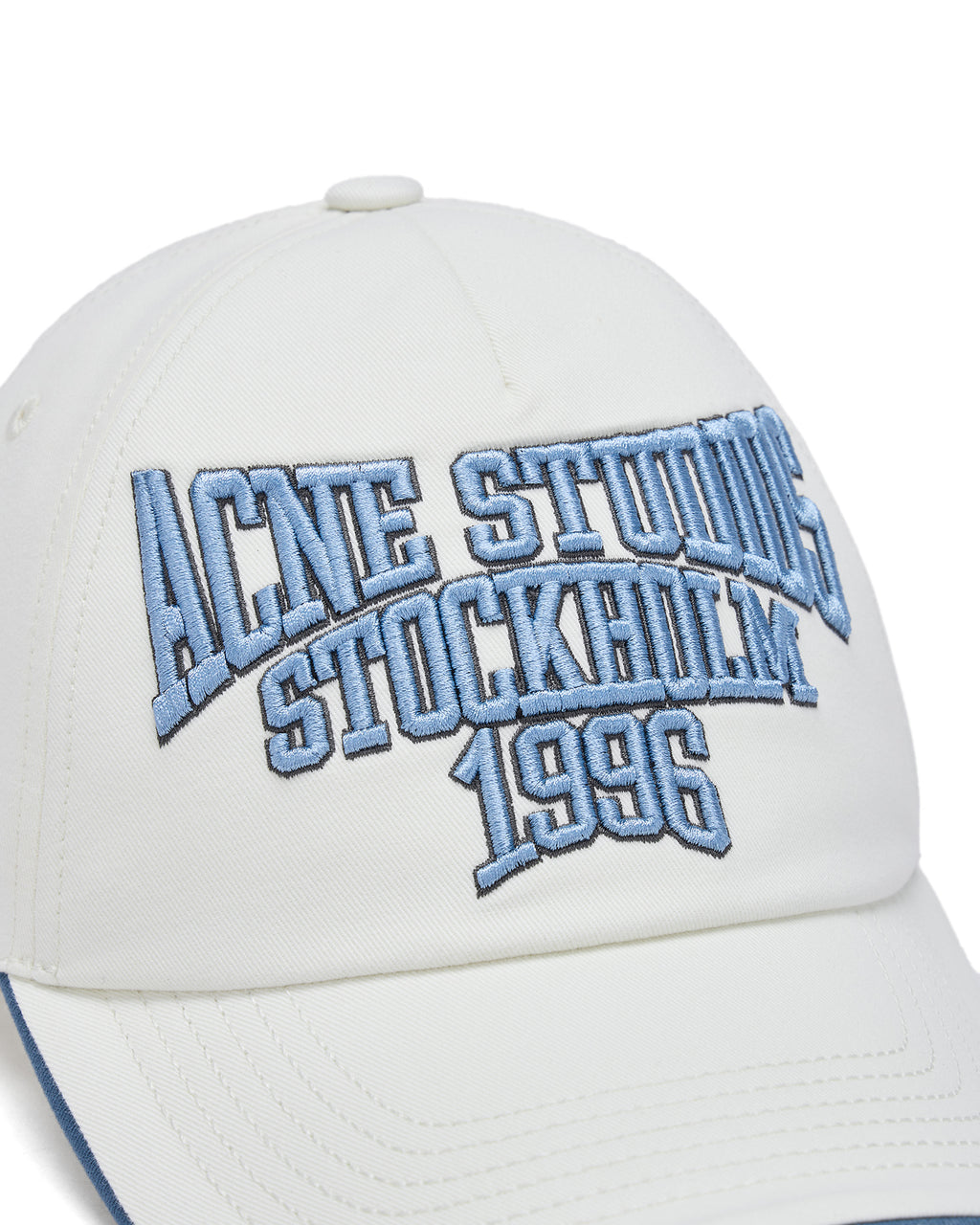 Embroidered logo cap