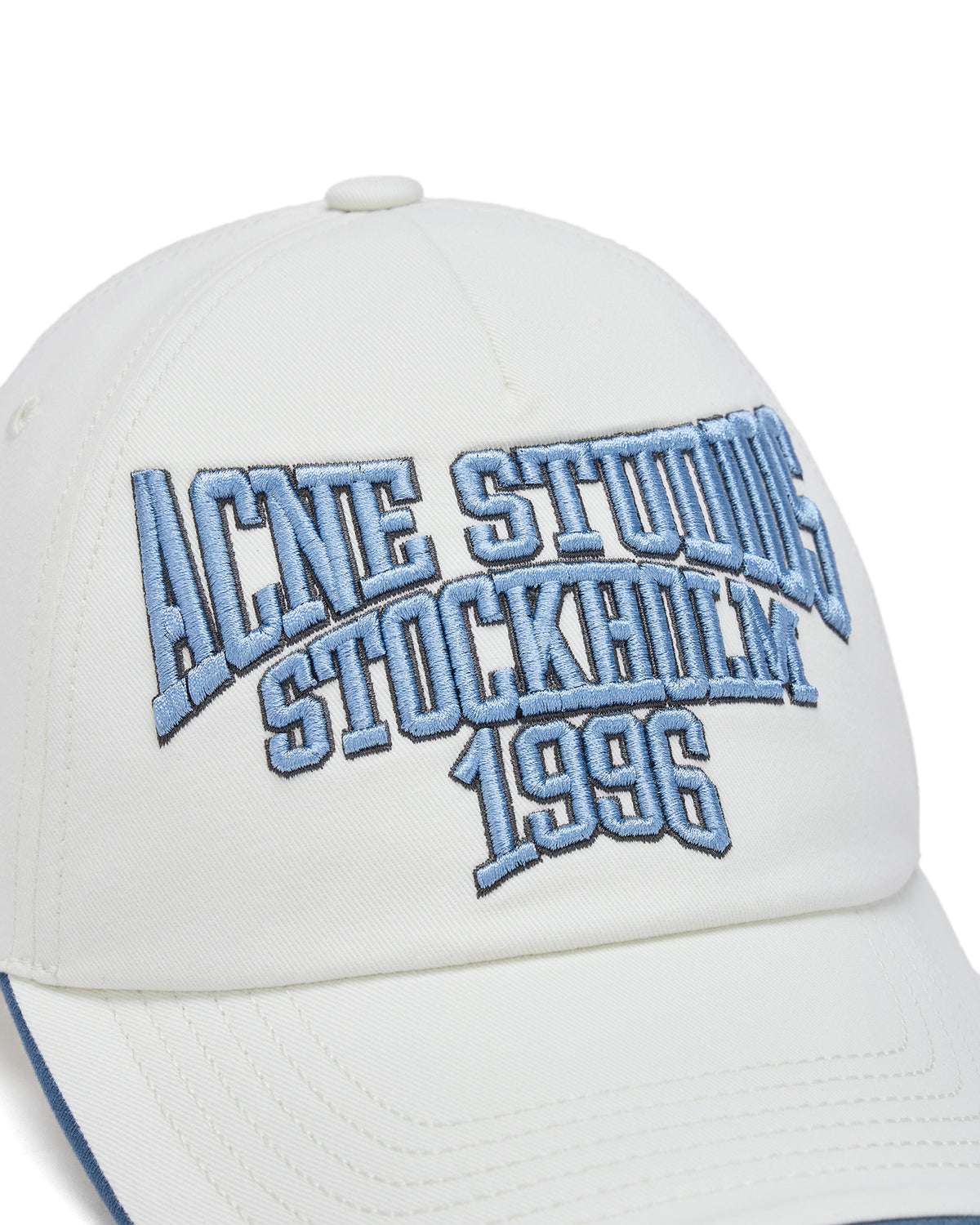 Embroidered logo cap