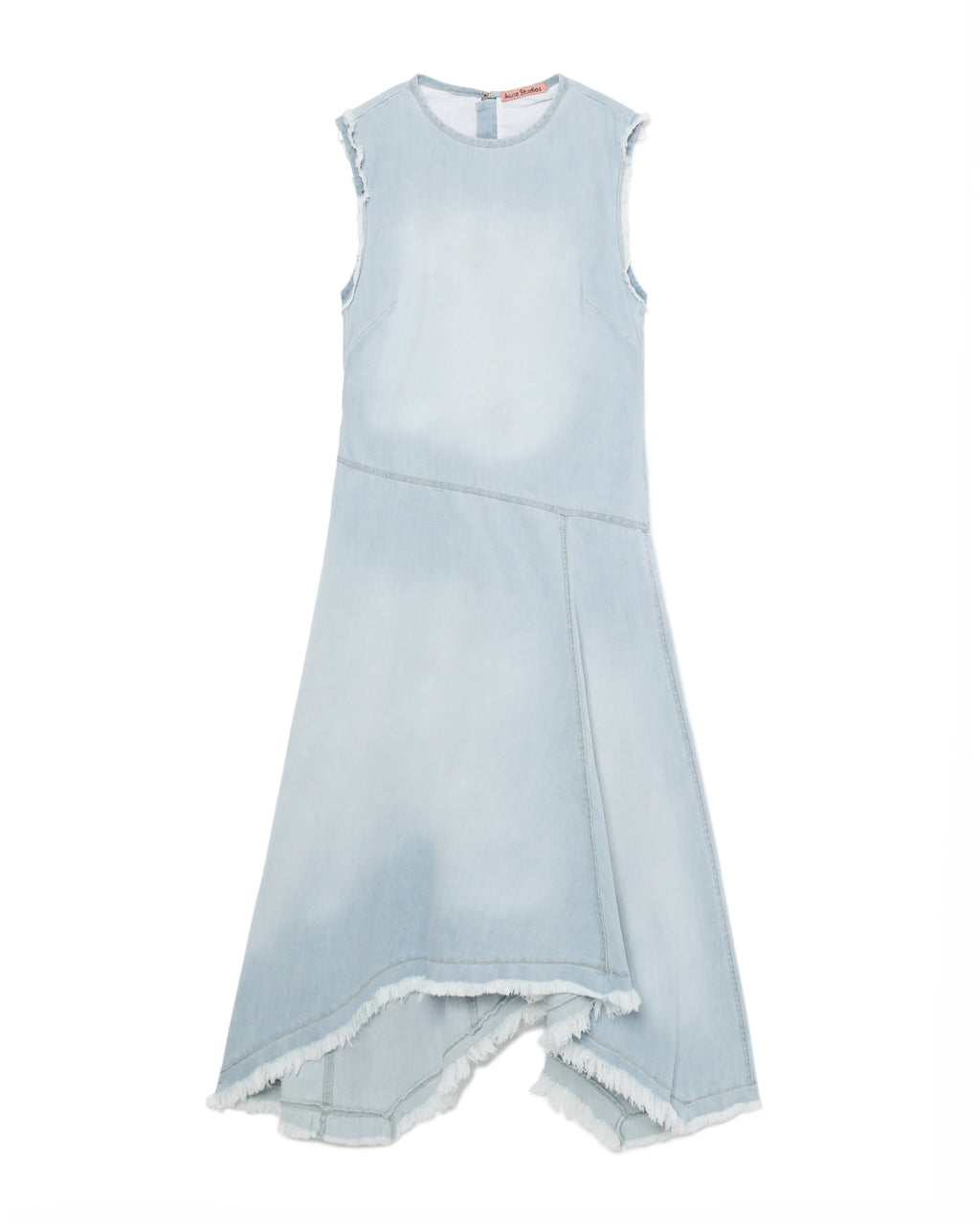Draped sleeveless dress