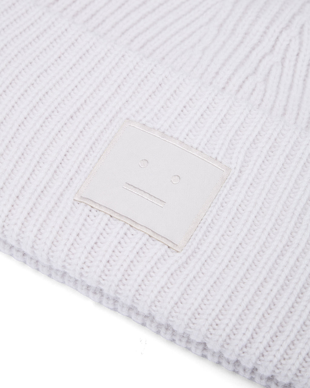 Face logo beanie