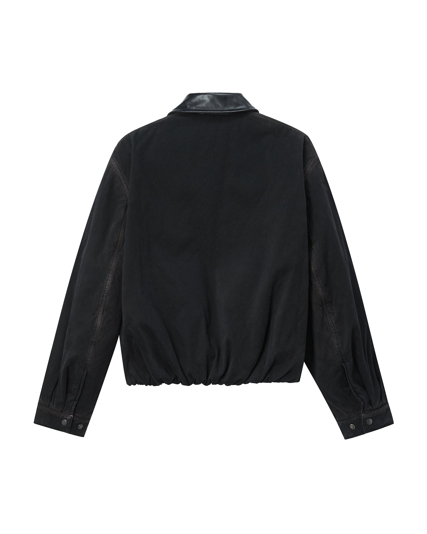 Zip-up bomber jacket