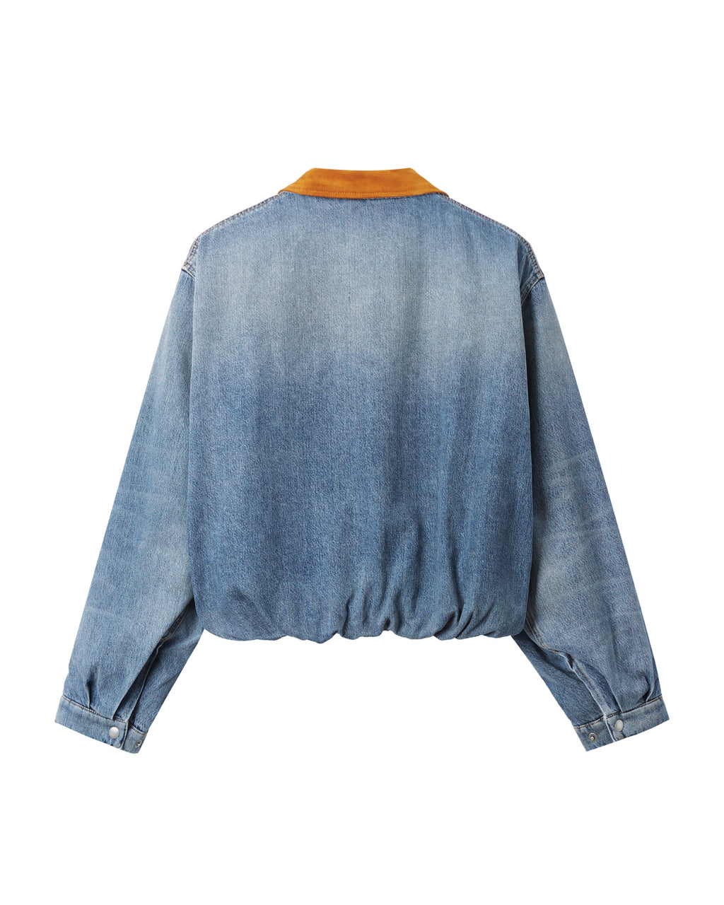 Denim bomber jacket