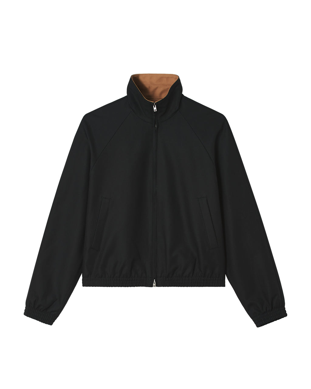 Satin logo jacket