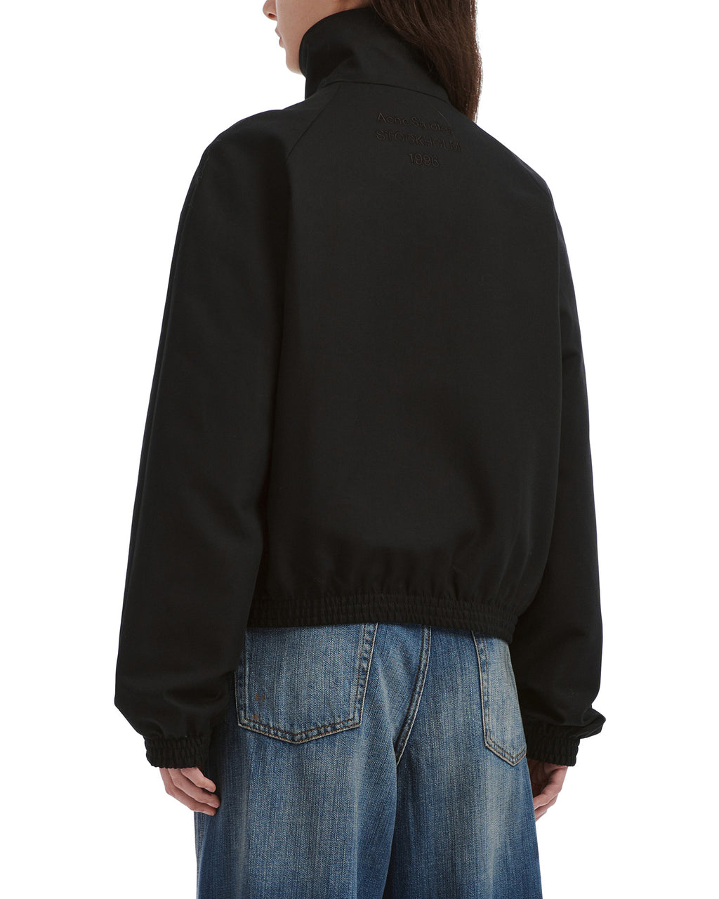 Satin logo jacket