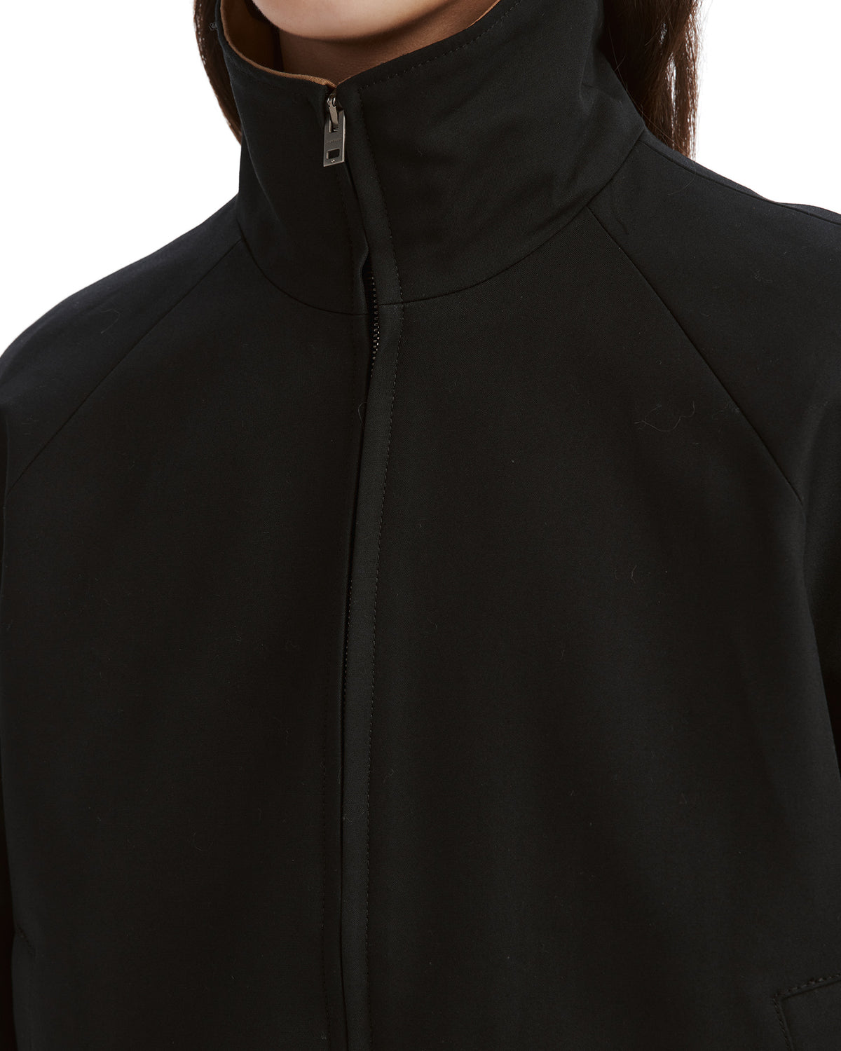 Satin logo jacket