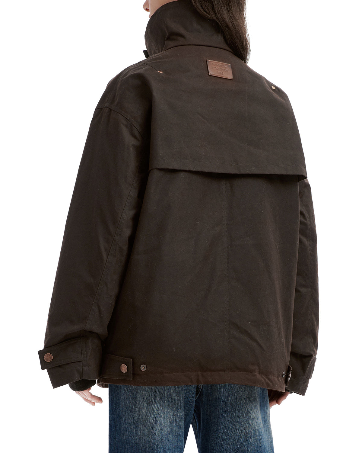 Stand collar jacket